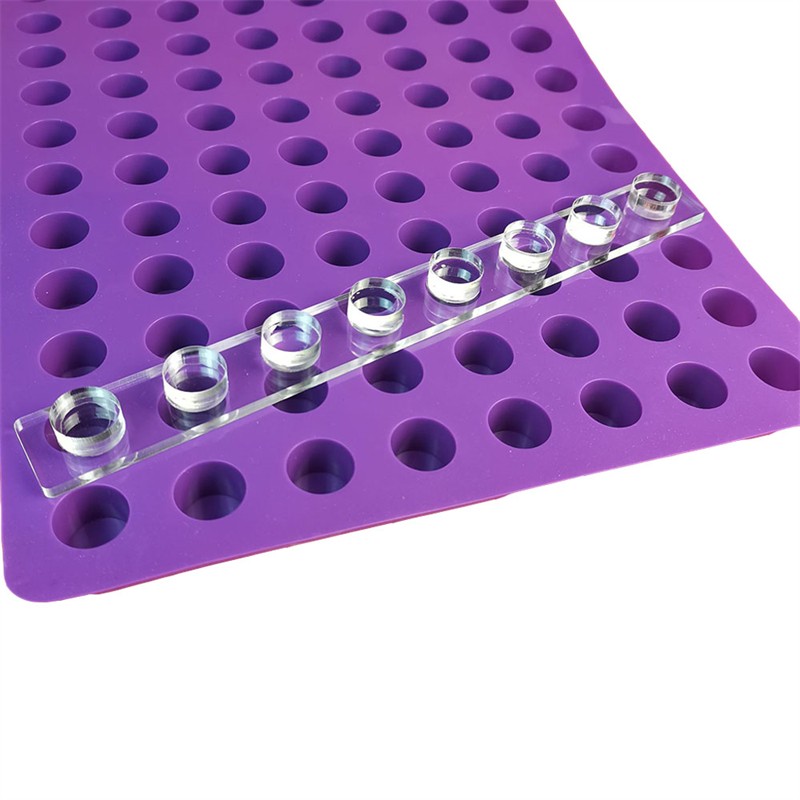 Servicio de piezas de silicona de molde de silicona de varios tamaños personalizado